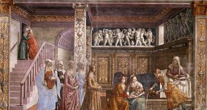 Kisboldogasszony (Domenico Ghirlandaio: Mária születése)