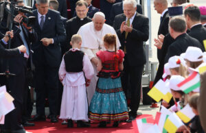 Ferenc pápa Budapesten